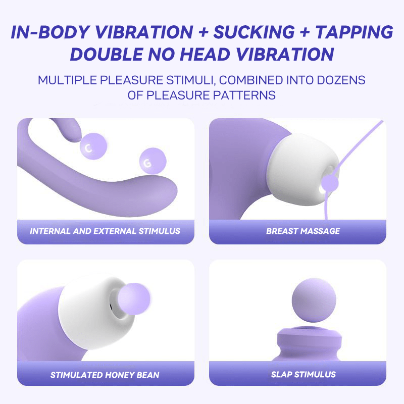 Hammer Sucking Vibrator Orgasm Multifunctional Female Masturbator 3 Hammer Sucking Vibrator Orgasm Multifunctional Female Masturbator