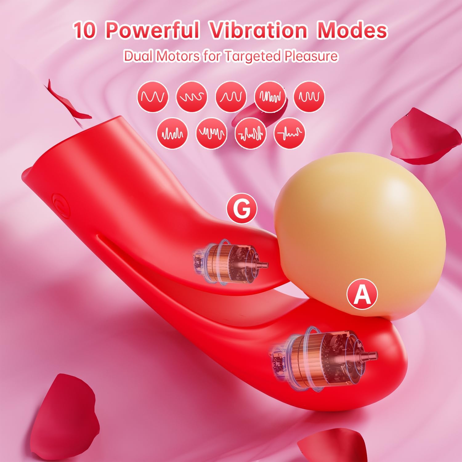 2 in 1 Flexible Finger Sleeve Clit G Spot Nipple Vibrator 3 2 in 1 Flexible Finger Sleeve Clit G Spot Nipple Vibrator