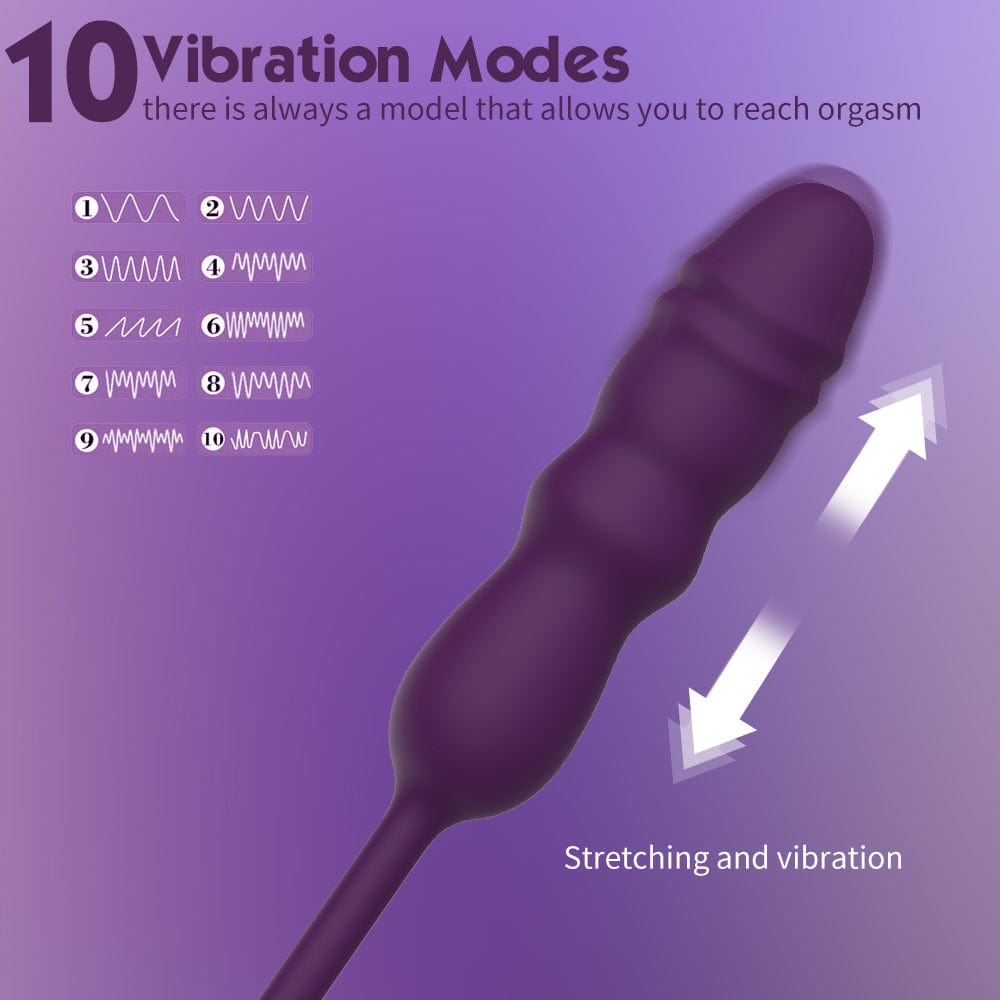 10 Frequency Sucking Telescopic Vibrator 8 10 Frequency Sucking Telescopic Vibrator