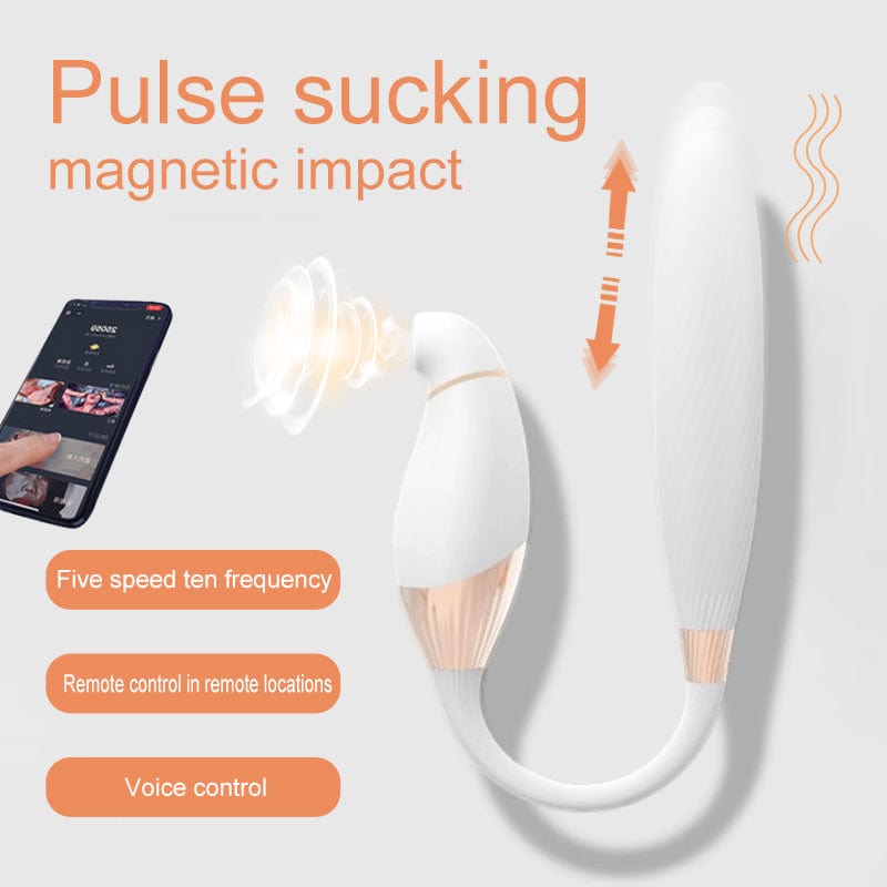12-Frequency Sucking Telescopic Female Masturbator 3 12-Frequency Sucking Telescopic Female Masturbator