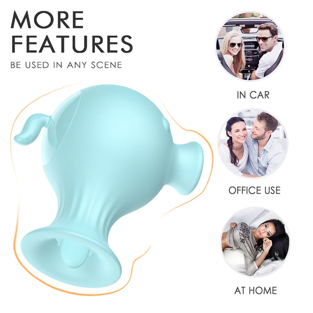 Lurevibe - 7 Speed Tongue Licking Stimulator Clitoris Sucking Vibrator Vagina Nipple Sucker 5 Lurevibe - 7 Speed Tongue Licking Stimulator Clitoris Sucking Vibrator Vagina Nipple Sucker
