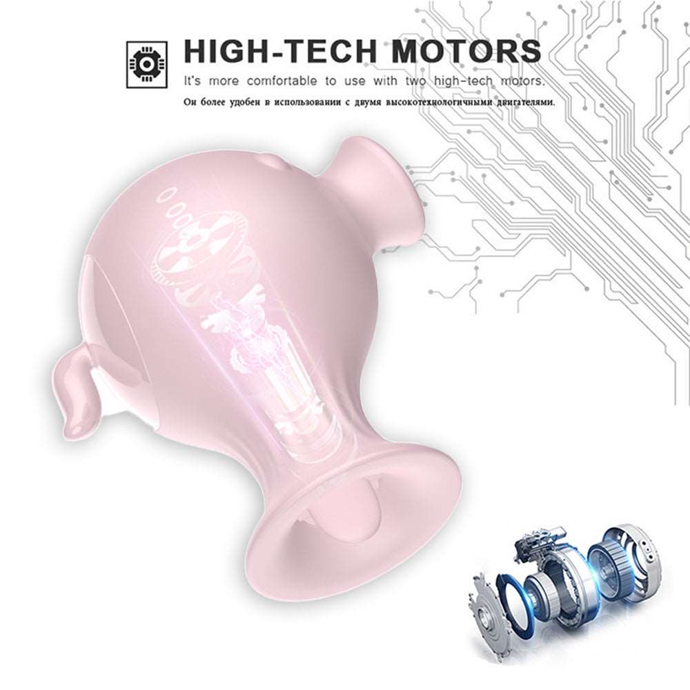 Lurevibe - 7 Speed Tongue Licking Stimulator Clitoris Sucking Vibrator Vagina Nipple Sucker 6 Lurevibe - 7 Speed Tongue Licking Stimulator Clitoris Sucking Vibrator Vagina Nipple Sucker