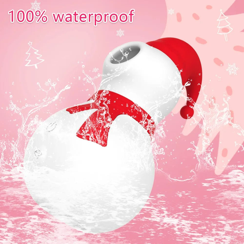 Christmas Snowman Vacuum Powerful Sucking Vibrator 7 Christmas Snowman Vacuum Powerful Sucking Vibrator