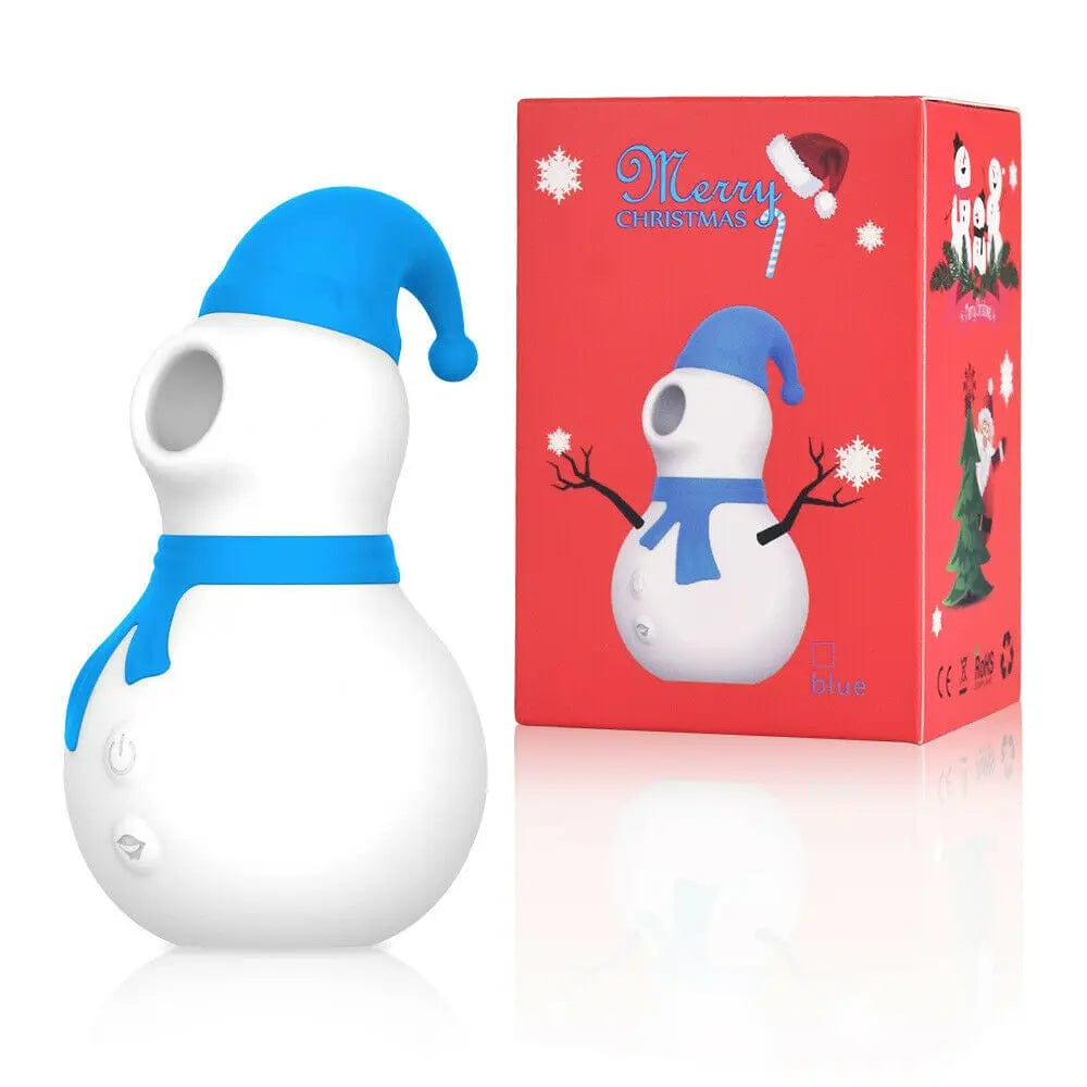 Christmas Snowman Vacuum Powerful Sucking Vibrator 9 Christmas Snowman Vacuum Powerful Sucking Vibrator