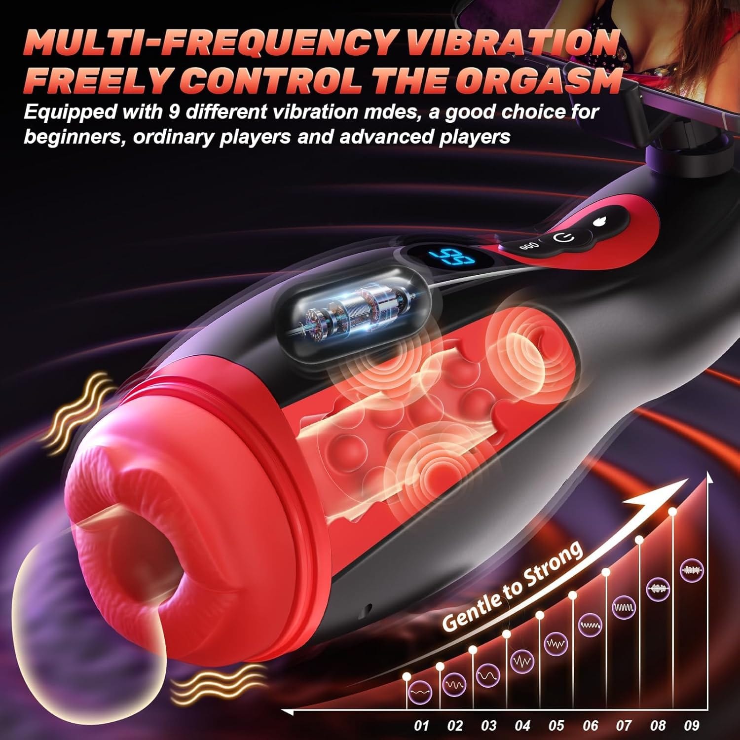 Nebula 9 Sucking Vibration Heating Male Stroker with Phone Holder 5 Nebula 9 Sucking Vibration Heating Male Stroker with Phone Holder