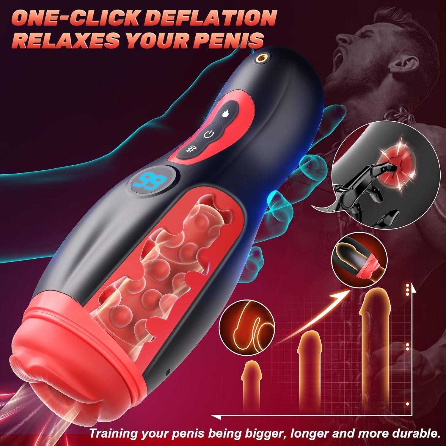 Nebula 9 Sucking Vibration Heating Male Stroker with Phone Holder 6 Nebula 9 Sucking Vibration Heating Male Stroker with Phone Holder