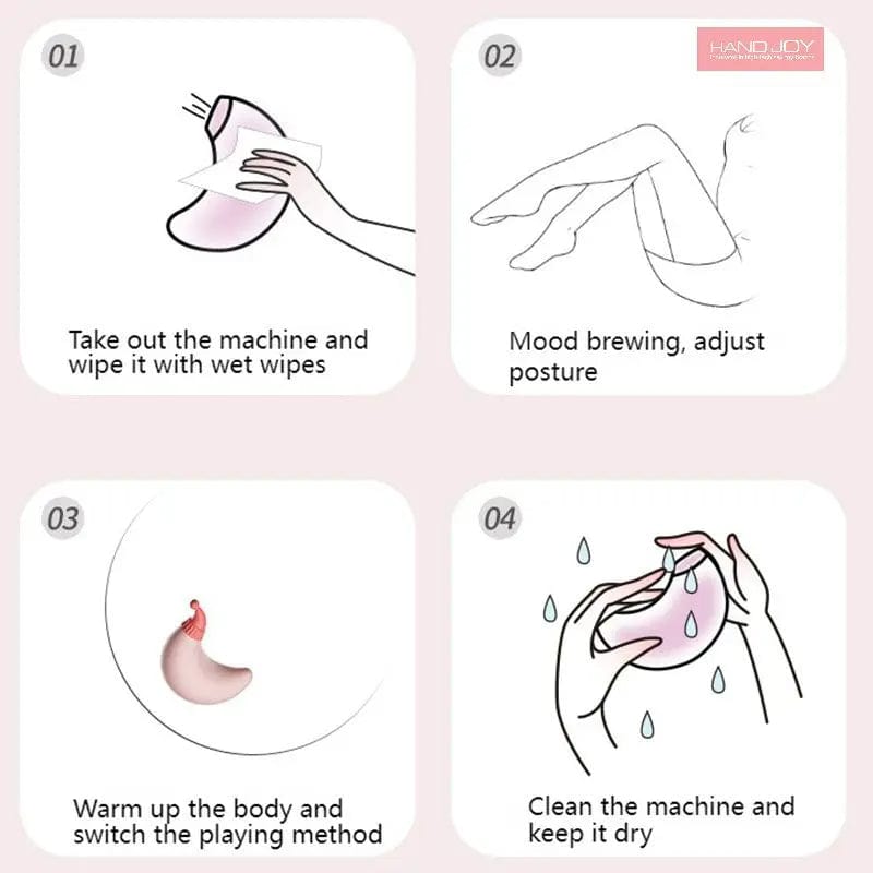 Red Riding Hood Moon Sucking Vibrator Vibrating Sucker Oral Clitoris Stimulator 6 Red Riding Hood Moon Sucking Vibrator Vibrating Sucker Oral Clitoris Stimulator