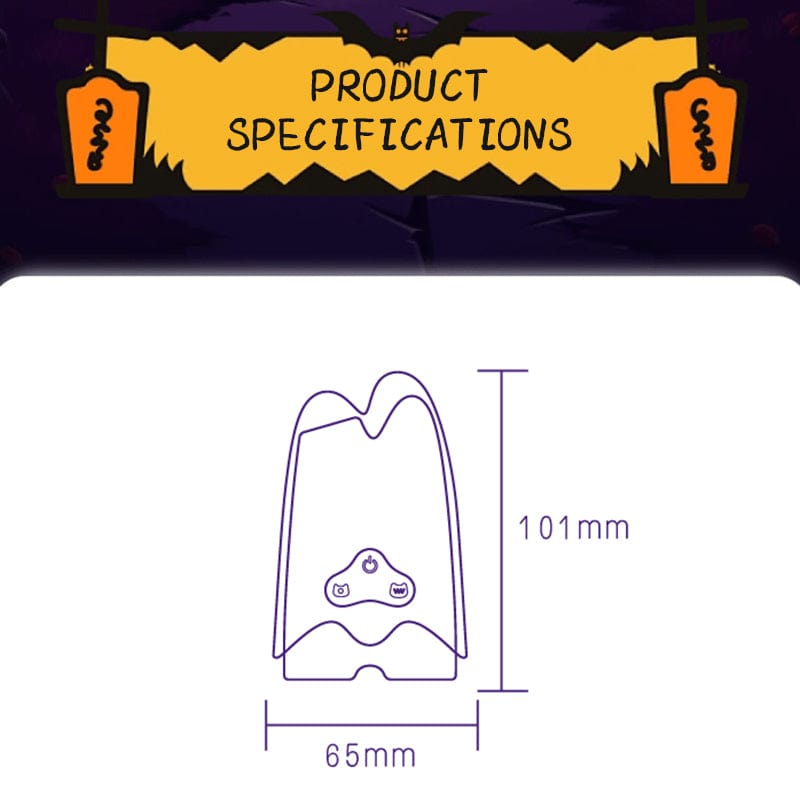 SHEYAY Ghost Vibrating Sucking Masturbator Halloween Limited 5 SHEYAY Ghost Vibrating Sucking Masturbator Halloween Limited