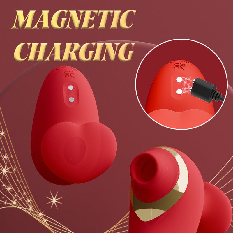 Love Shape Finger Sucking Vibrator Clitoris Stimulation For Couple Foreplay 7 Love Shape Finger Sucking Vibrator Clitoris Stimulation For Couple Foreplay