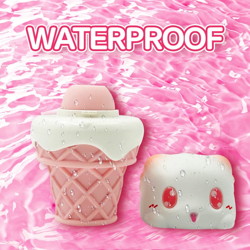 Peachy Bunny Ice Cream Cone Clitoral Suction Heating Vibrator 5 Peachy Bunny Ice Cream Cone Clitoral Suction Heating Vibrator