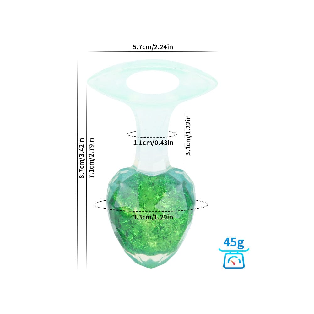 Diamond Crystal Rainbow Wearable Butt Plug Anal Sex Toy 11 Diamond Crystal Rainbow Wearable Butt Plug Anal Sex Toy