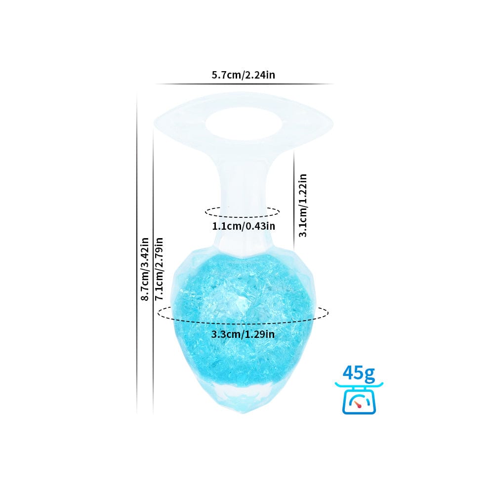 Diamond Crystal Rainbow Wearable Butt Plug Anal Sex Toy 12 Diamond Crystal Rainbow Wearable Butt Plug Anal Sex Toy