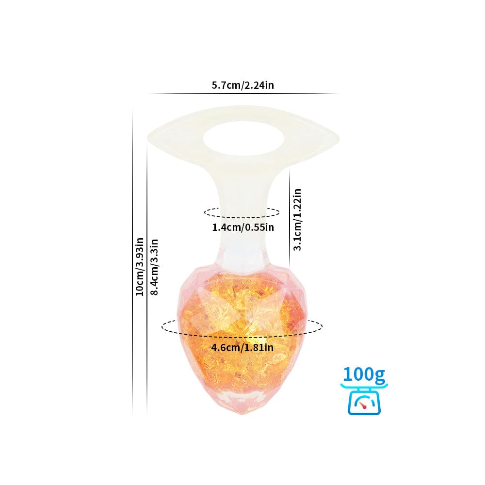 Diamond Crystal Rainbow Wearable Butt Plug Anal Sex Toy 16 Diamond Crystal Rainbow Wearable Butt Plug Anal Sex Toy