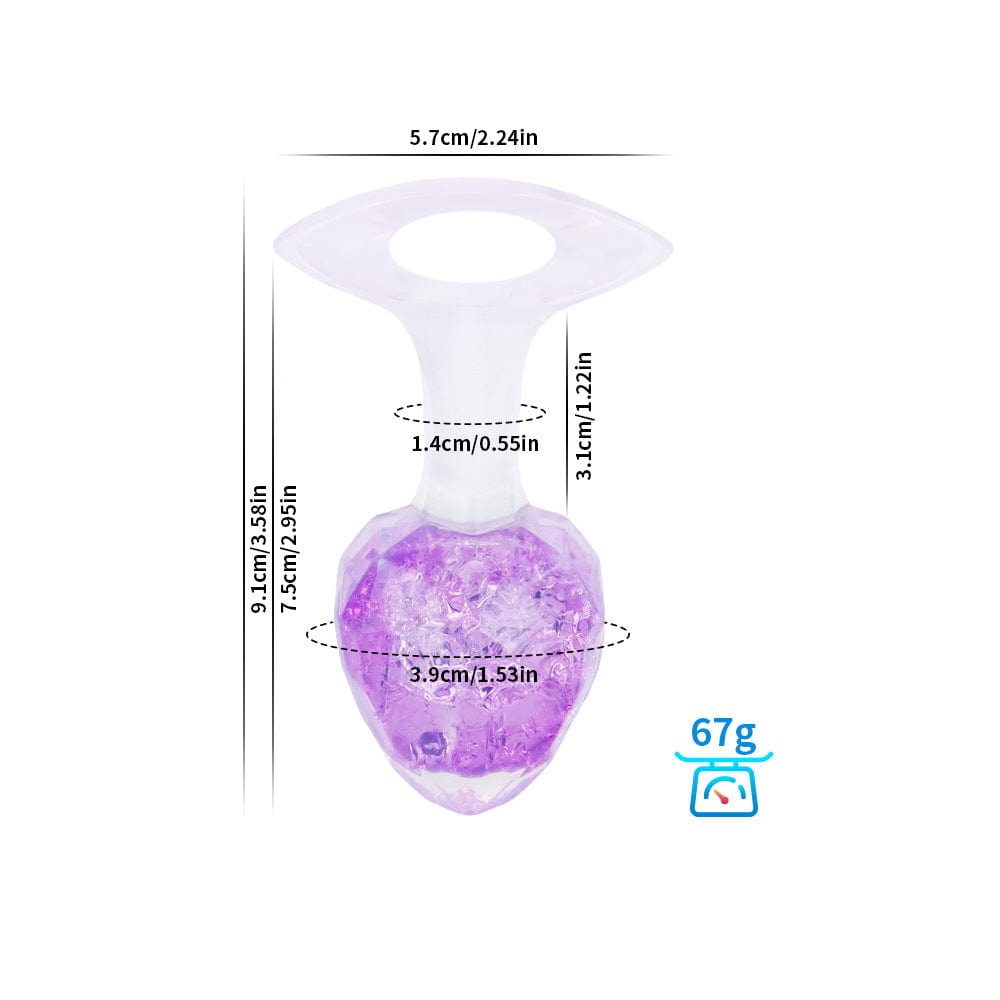 Diamond Crystal Rainbow Wearable Butt Plug Anal Sex Toy 19 Diamond Crystal Rainbow Wearable Butt Plug Anal Sex Toy