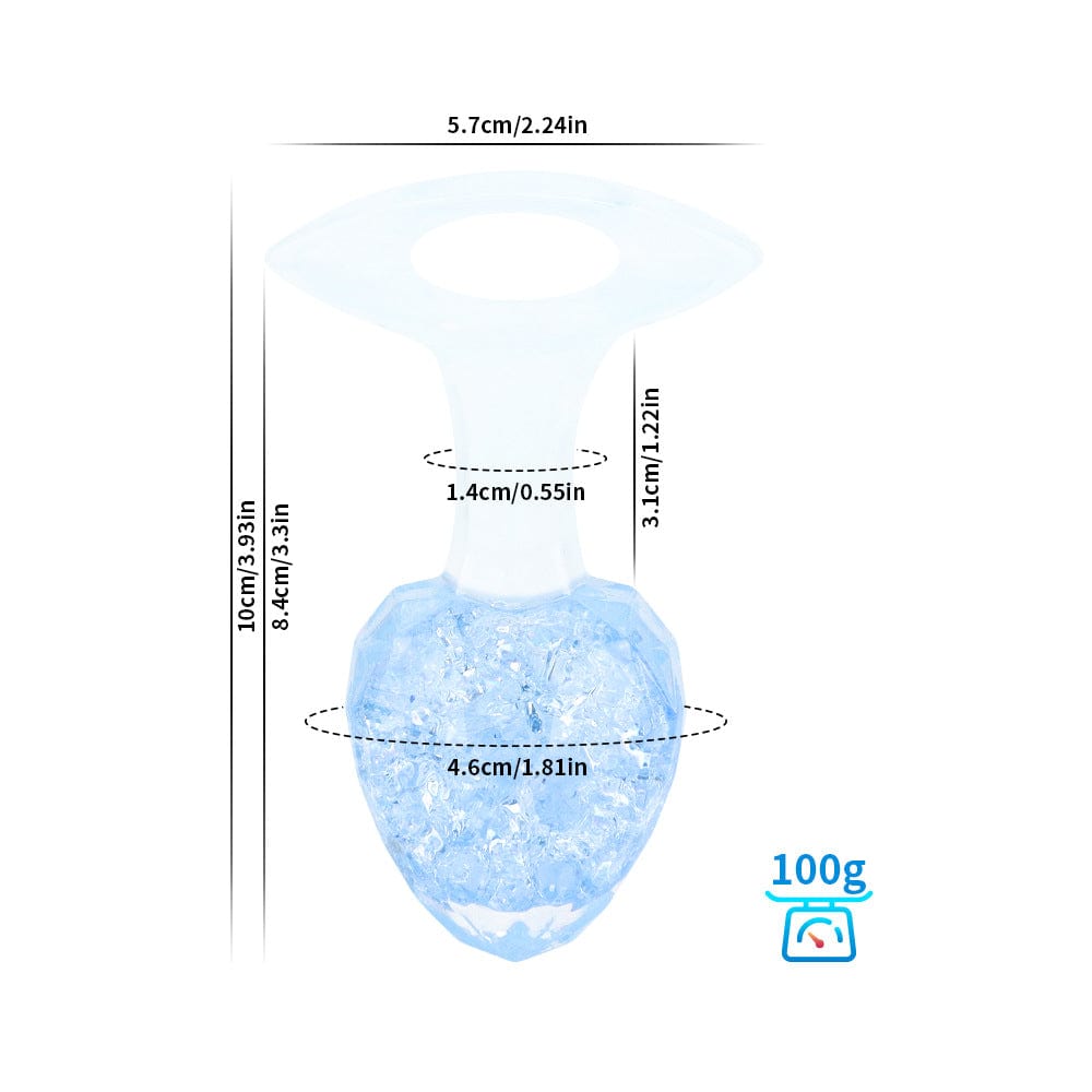 Diamond Crystal Rainbow Wearable Butt Plug Anal Sex Toy 21 Diamond Crystal Rainbow Wearable Butt Plug Anal Sex Toy
