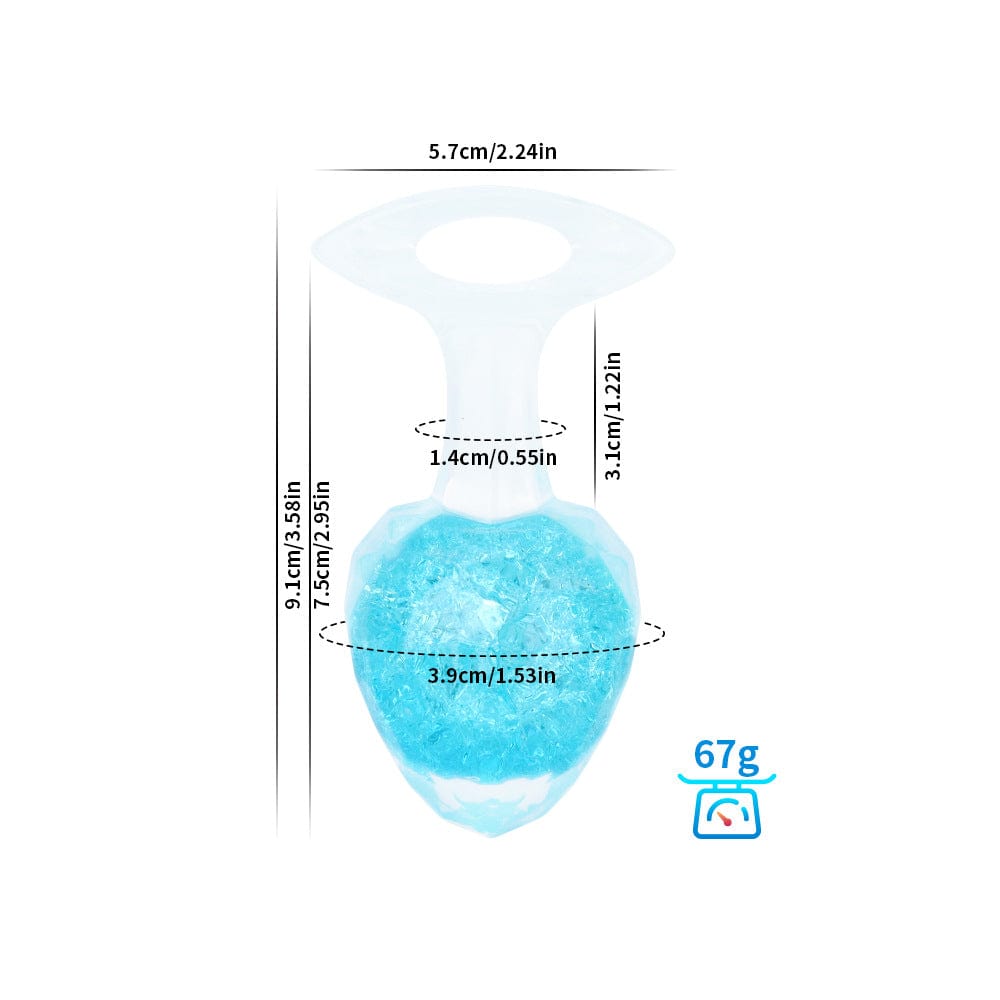 Diamond Crystal Rainbow Wearable Butt Plug Anal Sex Toy 24 Diamond Crystal Rainbow Wearable Butt Plug Anal Sex Toy