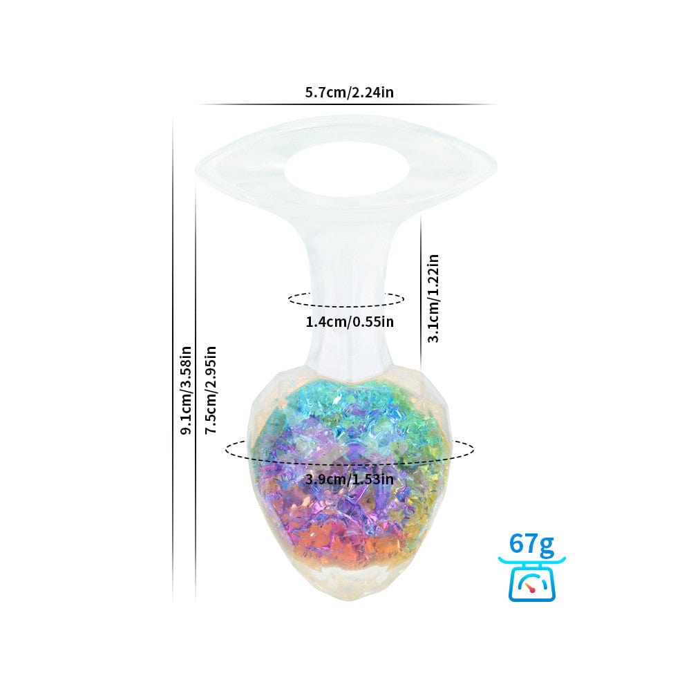 Diamond Crystal Rainbow Wearable Butt Plug Anal Sex Toy 35 Diamond Crystal Rainbow Wearable Butt Plug Anal Sex Toy