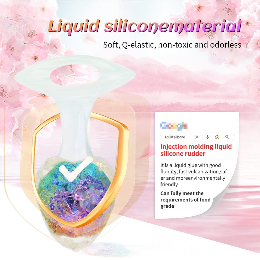 Diamond Crystal Rainbow Wearable Butt Plug Anal Sex Toy 8 Diamond Crystal Rainbow Wearable Butt Plug Anal Sex Toy