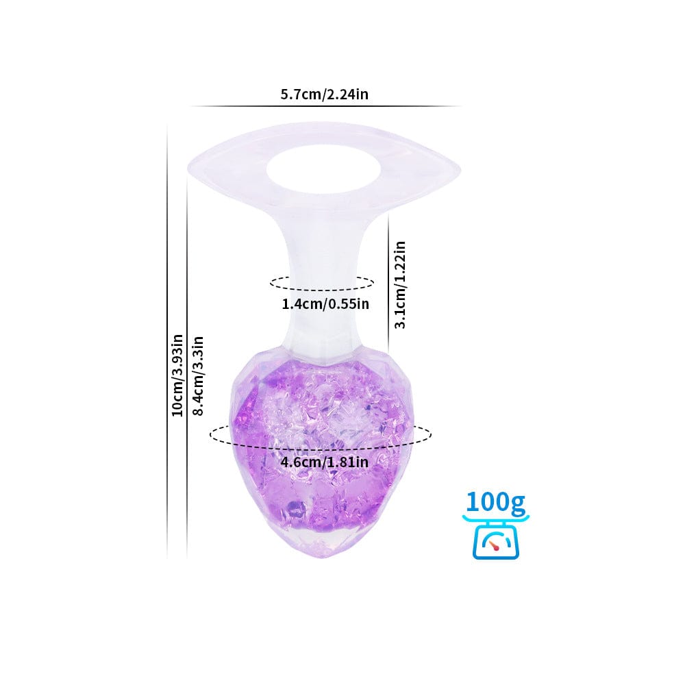 Diamond Crystal Rainbow Wearable Butt Plug Anal Sex Toy 9 Diamond Crystal Rainbow Wearable Butt Plug Anal Sex Toy