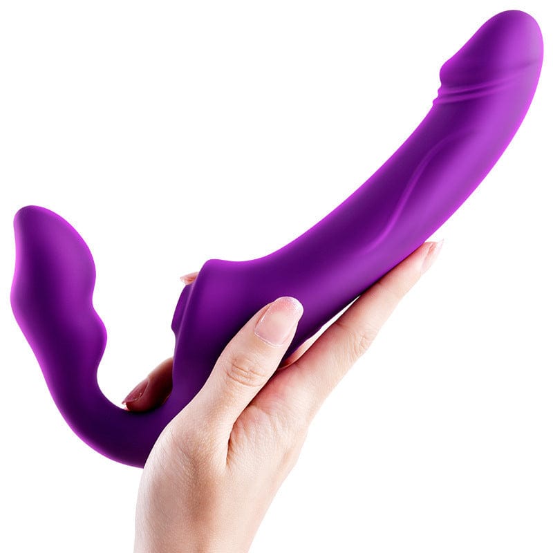 Lurevibe - Wireless Remote Control Vibrating Double Head Sucking Female Massage Stick 6 Lurevibe - Wireless Remote Control Vibrating Double Head Sucking Female Massage Stick