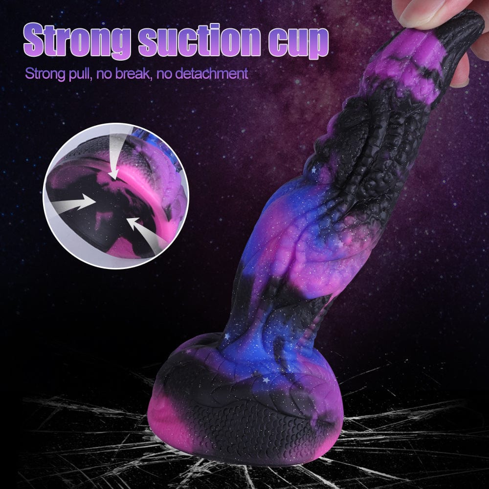 Starry Dark Purple Special-Shaped Artificial Dildo 4 Starry Dark Purple Special-Shaped Artificial Dildo
