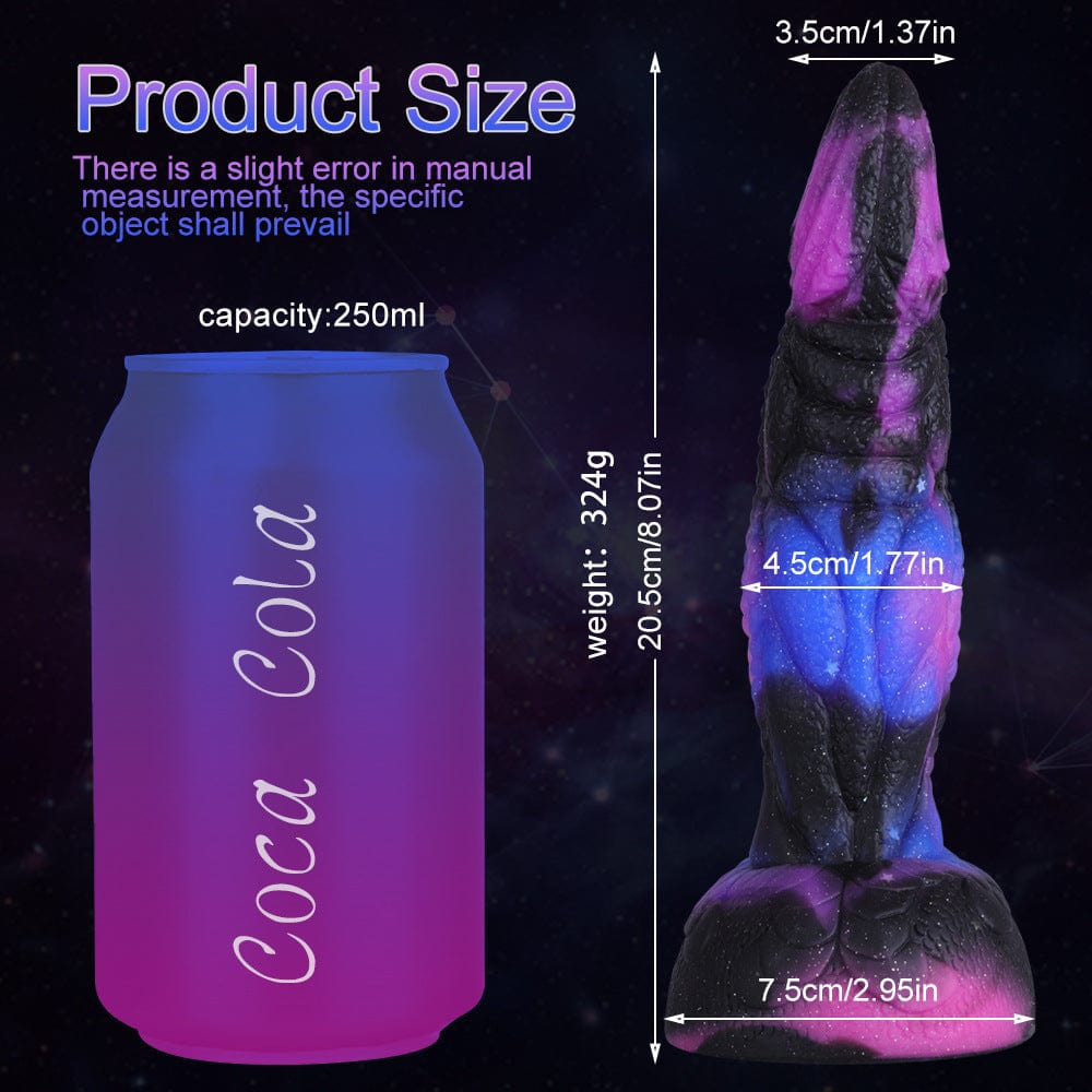 Starry Dark Purple Special-Shaped Artificial Dildo 7 Starry Dark Purple Special-Shaped Artificial Dildo