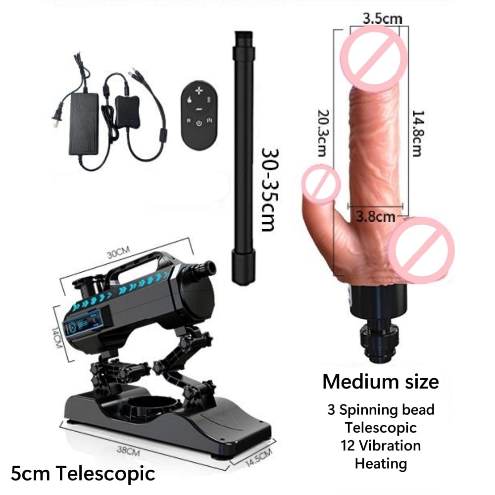 Fully Automatic Telescopic Dildo Machine Female Masturbator 9 Fully Automatic Telescopic Dildo Machine Female Masturbator