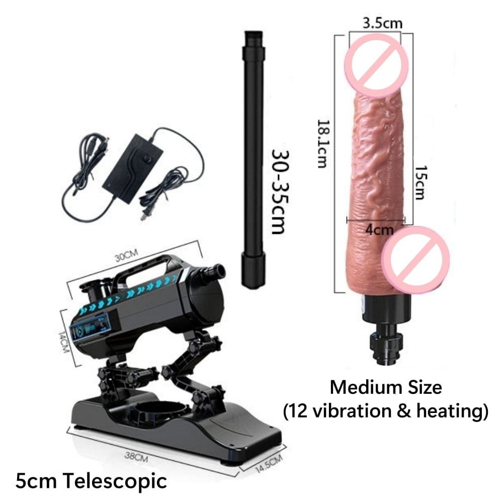 Fully Automatic Telescopic Dildo Machine Female Masturbator 10 Fully Automatic Telescopic Dildo Machine Female Masturbator