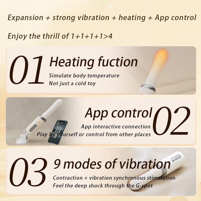 WOWYES App Controlled Handsfree Dildo Machine Female Masturbation 4 WOWYES App Controlled Handsfree Dildo Machine Female Masturbation