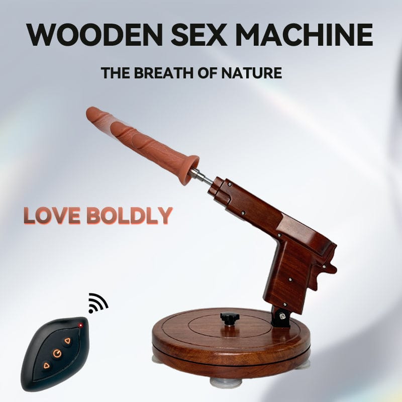 Sheyay Vintage Style Wooden Retractable Female Masturbation Dildo Machine 3 Sheyay Vintage Style Wooden Retractable Female Masturbation Dildo Machine