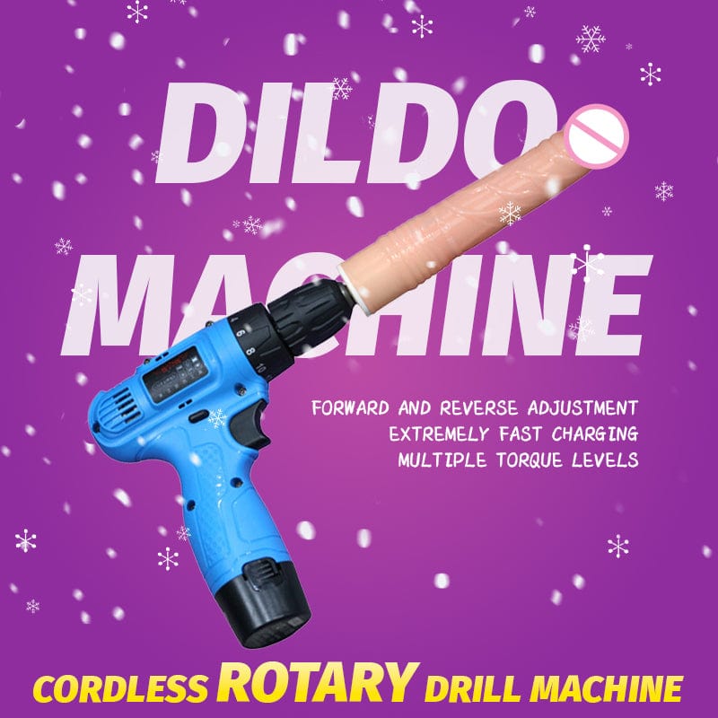 Electric drill rotating masturbation dildo machine 3 Electric drill rotating masturbation dildo machine