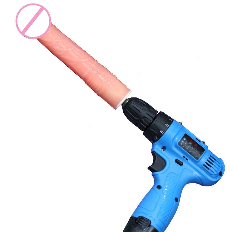 Electric drill rotating masturbation dildo machine 6 Electric drill rotating masturbation dildo machine