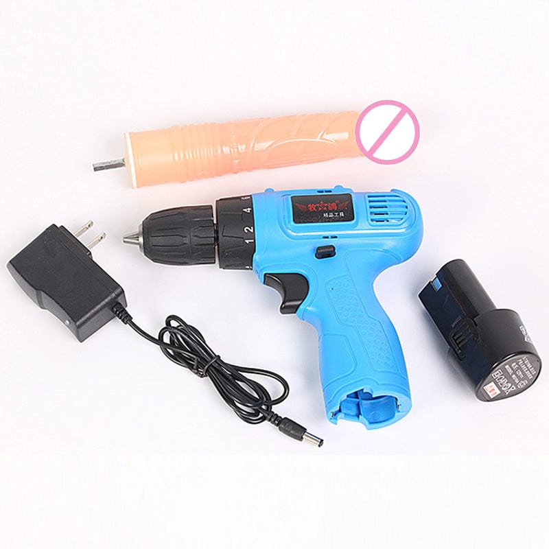 Electric drill rotating masturbation dildo machine 7 Electric drill rotating masturbation dildo machine