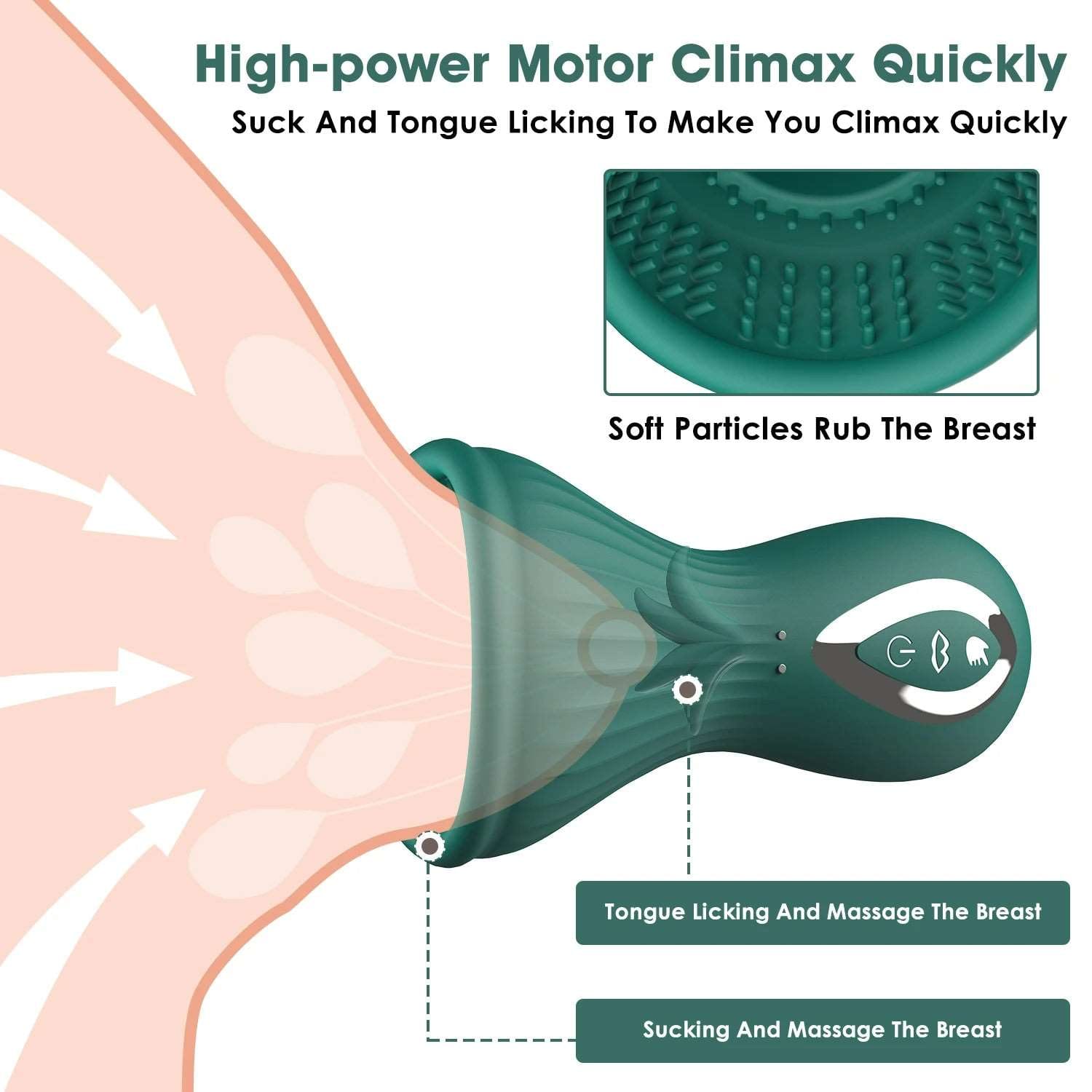 Lurevibe - Dragon Clitoral Vibrator Sucking and Licking Tongue Sex Toy for Women Nipples Vagina Stimulator 10 Lurevibe - Dragon Clitoral Vibrator Sucking and Licking Tongue Sex Toy for Women Nipples Vagina Stimulator