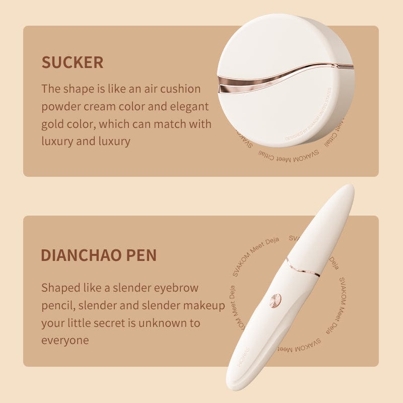 Svakom Blissful Fusion: G-spot Vibrator and Suction Bullet Egg Duo 5 Svakom Blissful Fusion: G-spot Vibrator and Suction Bullet Egg Duo
