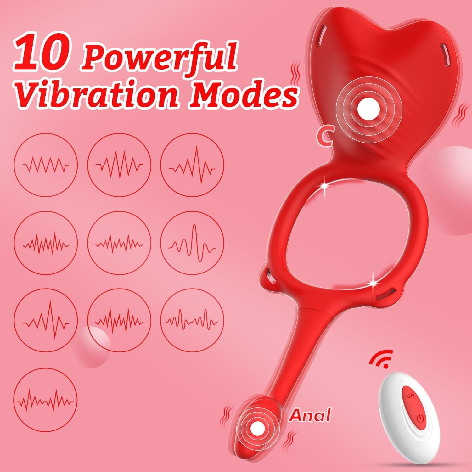 Wearable Panty Clitoral Anal Vibrator With Remote Control 3 Wearable Panty Clitoral Anal Vibrator With Remote Control