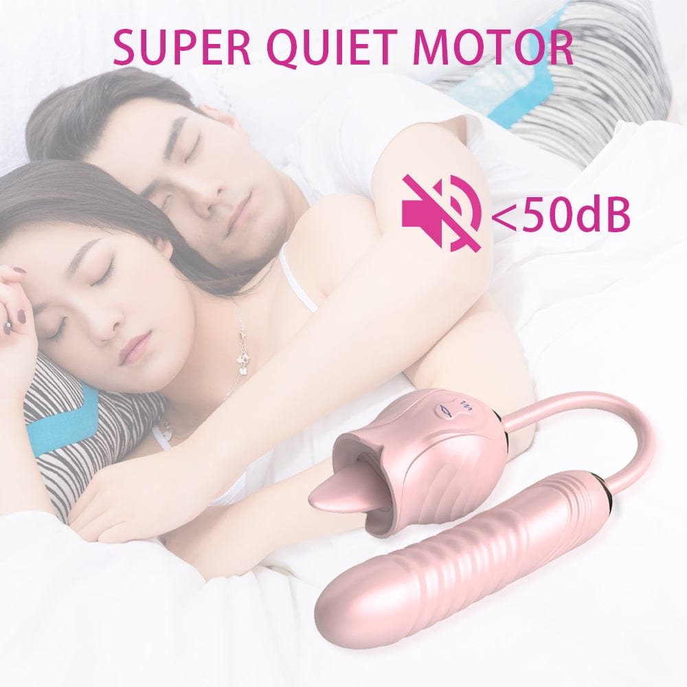 Lurevibe - New Rose Toy Warming G-spot Tongue Licking Vibrator 9 Lurevibe - New Rose Toy Warming G-spot Tongue Licking Vibrator