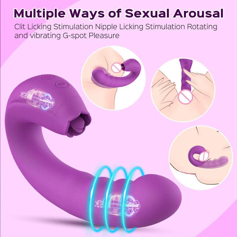 Lurevibe - 3 In 1 Female Clitoris Breast G-spot Stimulator 3 Lurevibe - 3 In 1 Female Clitoris Breast G-spot Stimulator