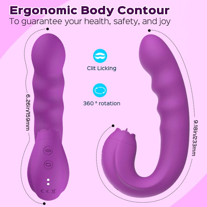 Lurevibe - 3 In 1 Female Clitoris Breast G-spot Stimulator 7 Lurevibe - 3 In 1 Female Clitoris Breast G-spot Stimulator