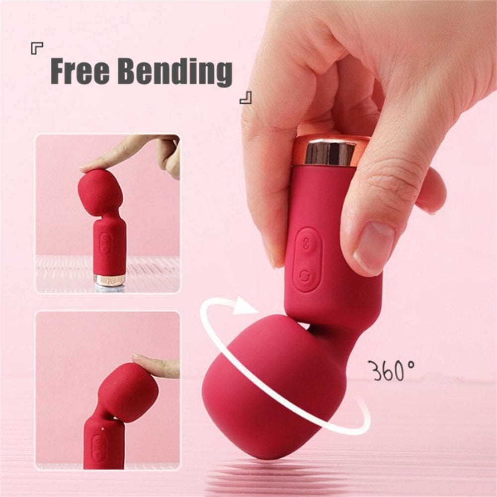 Lurevibe -Mini Strong Shock Vibrator Multi Frequency Second Small Massage 4 Lurevibe -Mini Strong Shock Vibrator Multi Frequency Second Small Massage