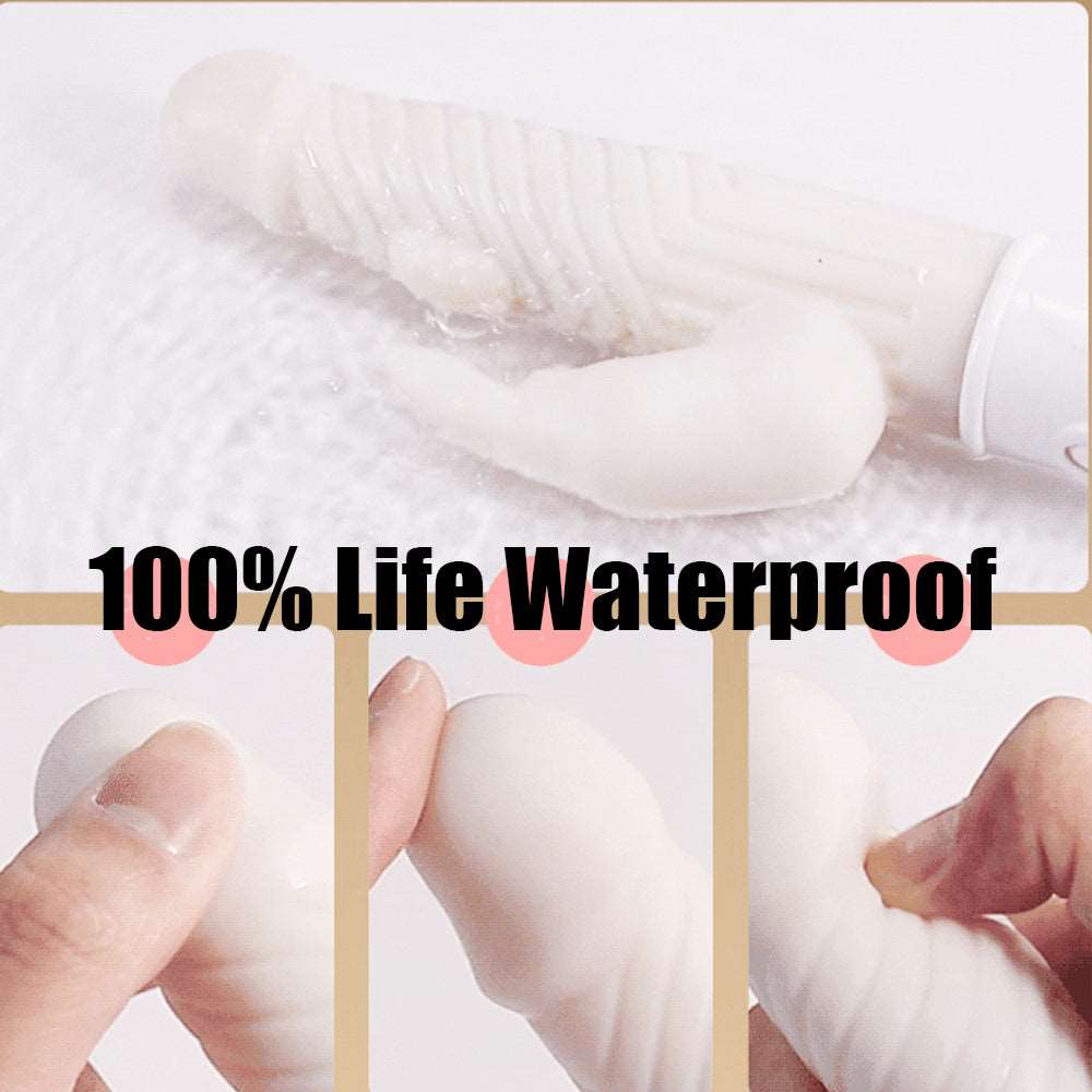 Lurevibe - Blissful Rabbit Bead Stick Vibrating Stick Masturbation Massager 7 Lurevibe - Blissful Rabbit Bead Stick Vibrating Stick Masturbation Massager