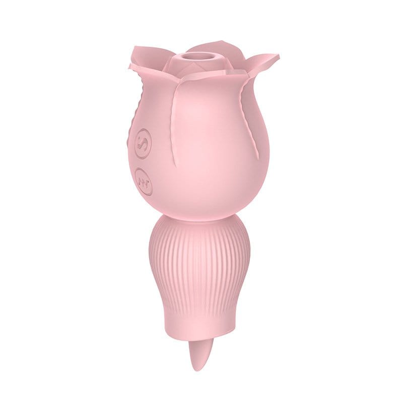 Lurevibe - Rose Sucking and Tongue Vibrator 2 in 1 Rose Toy 4 Lurevibe - Rose Sucking and Tongue Vibrator 2 in 1 Rose Toy