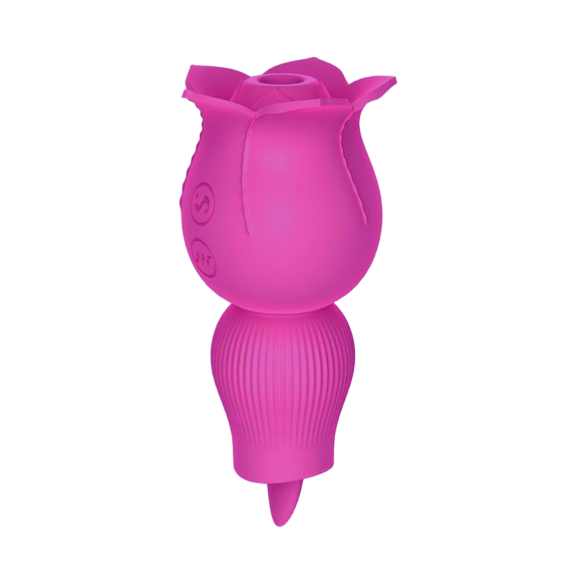 Lurevibe - Rose Sucking and Tongue Vibrator 2 in 1 Rose Toy 10 Lurevibe - Rose Sucking and Tongue Vibrator 2 in 1 Rose Toy