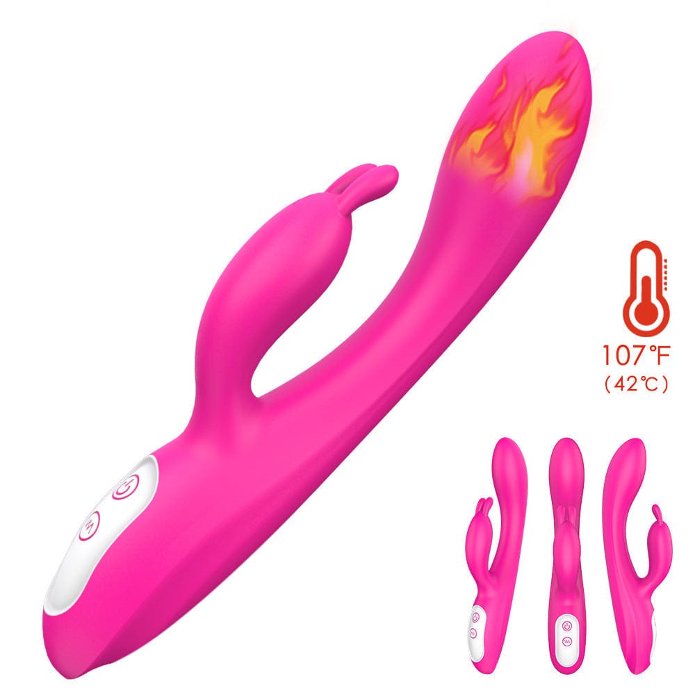 Lurevibe - Female Masturbation Device Rabbit Heated Vibrator Waterproof 6 Lurevibe - Female Masturbation Device Rabbit Heated Vibrator Waterproof