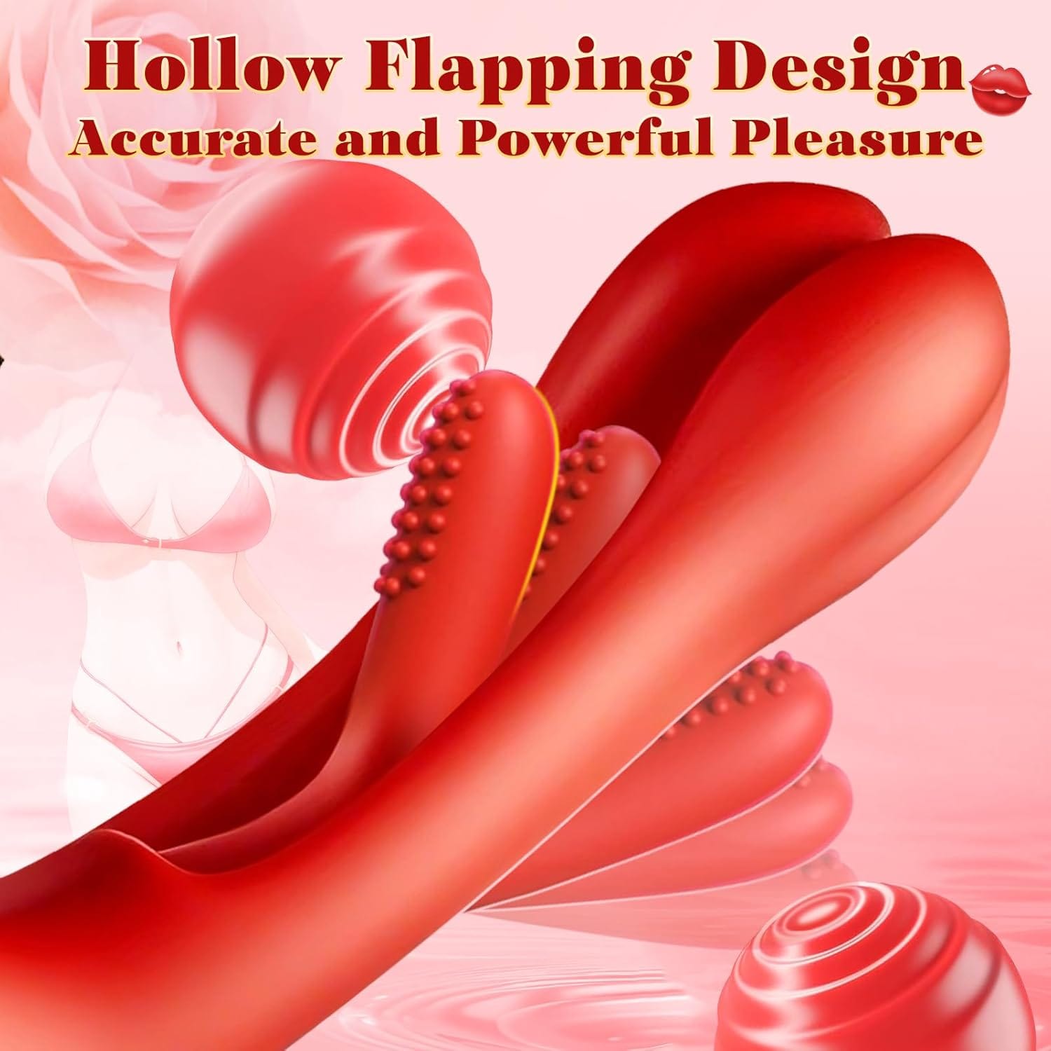 3 IN 1 Rabbit Flapping G Spot Clitoral stimulation Vibrator 5 3 IN 1 Rabbit Flapping G Spot Clitoral stimulation Vibrator