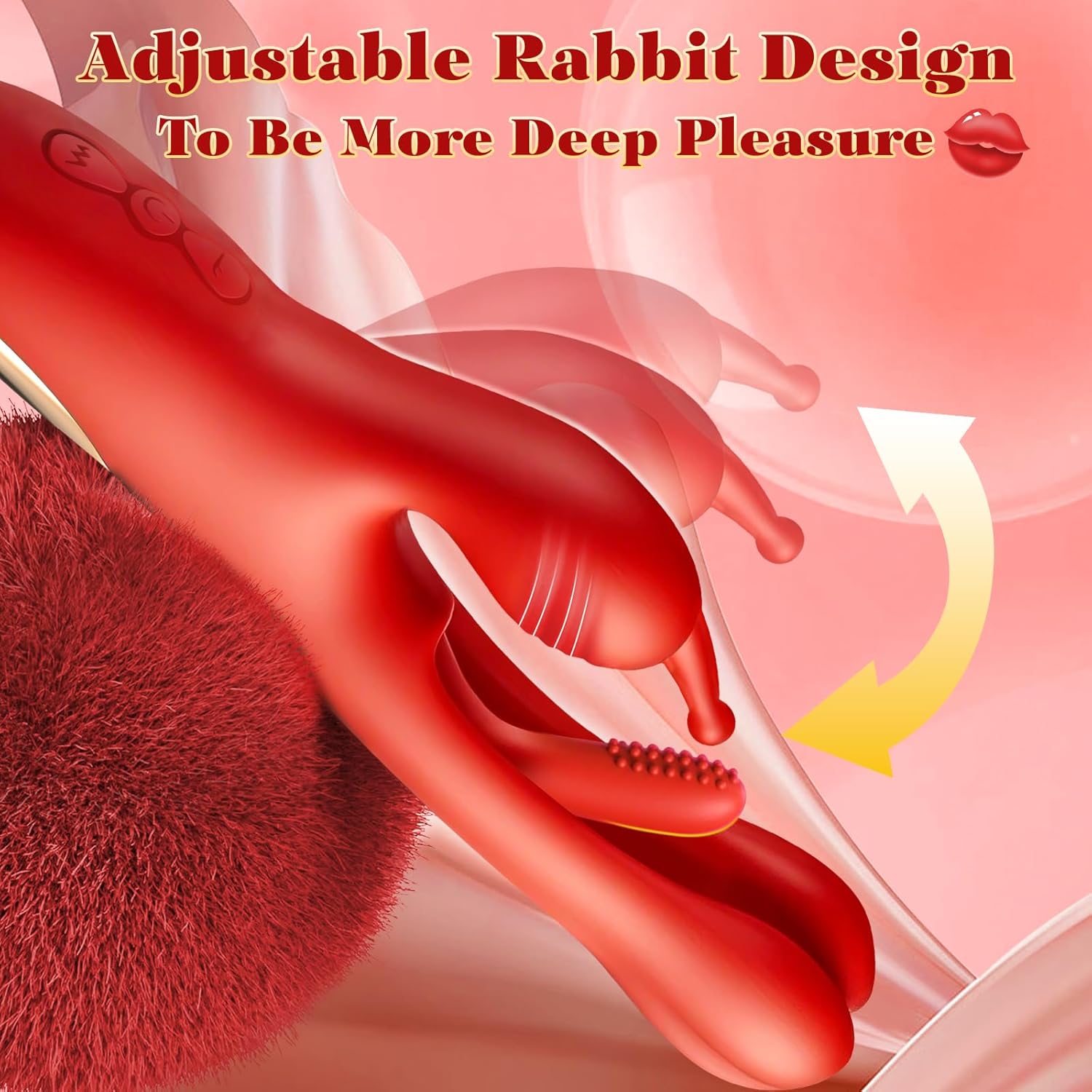 3 IN 1 Rabbit Flapping G Spot Clitoral stimulation Vibrator 6 3 IN 1 Rabbit Flapping G Spot Clitoral stimulation Vibrator