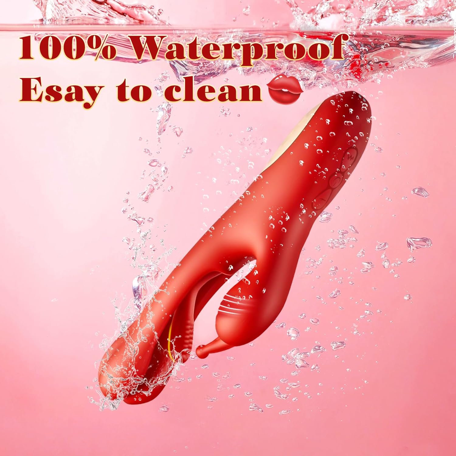 3 IN 1 Rabbit Flapping G Spot Clitoral stimulation Vibrator 7 3 IN 1 Rabbit Flapping G Spot Clitoral stimulation Vibrator