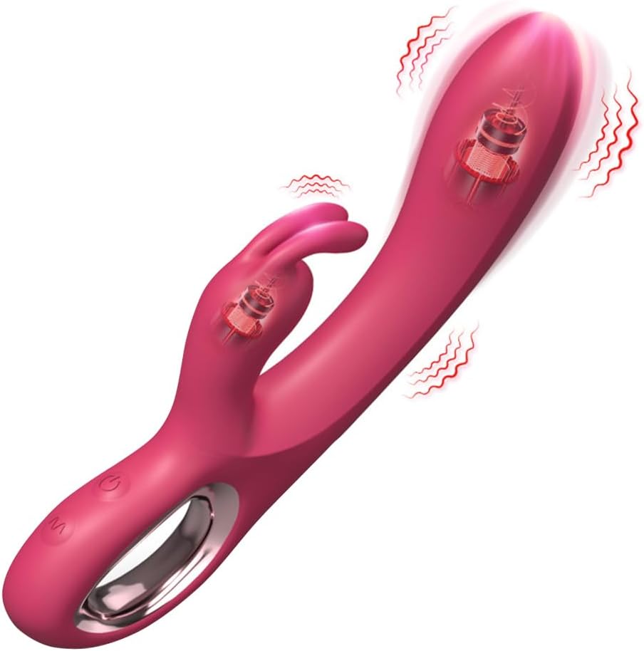 2 In 1 Rabbit G Spot Vibrator For Clitoris G-spot Stimulation