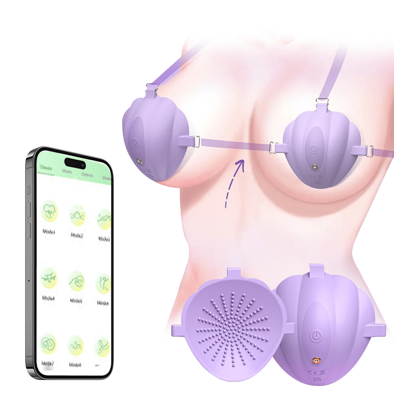 Shell Nipple Vibrator Vibrating Nipple Sex Toy with App control