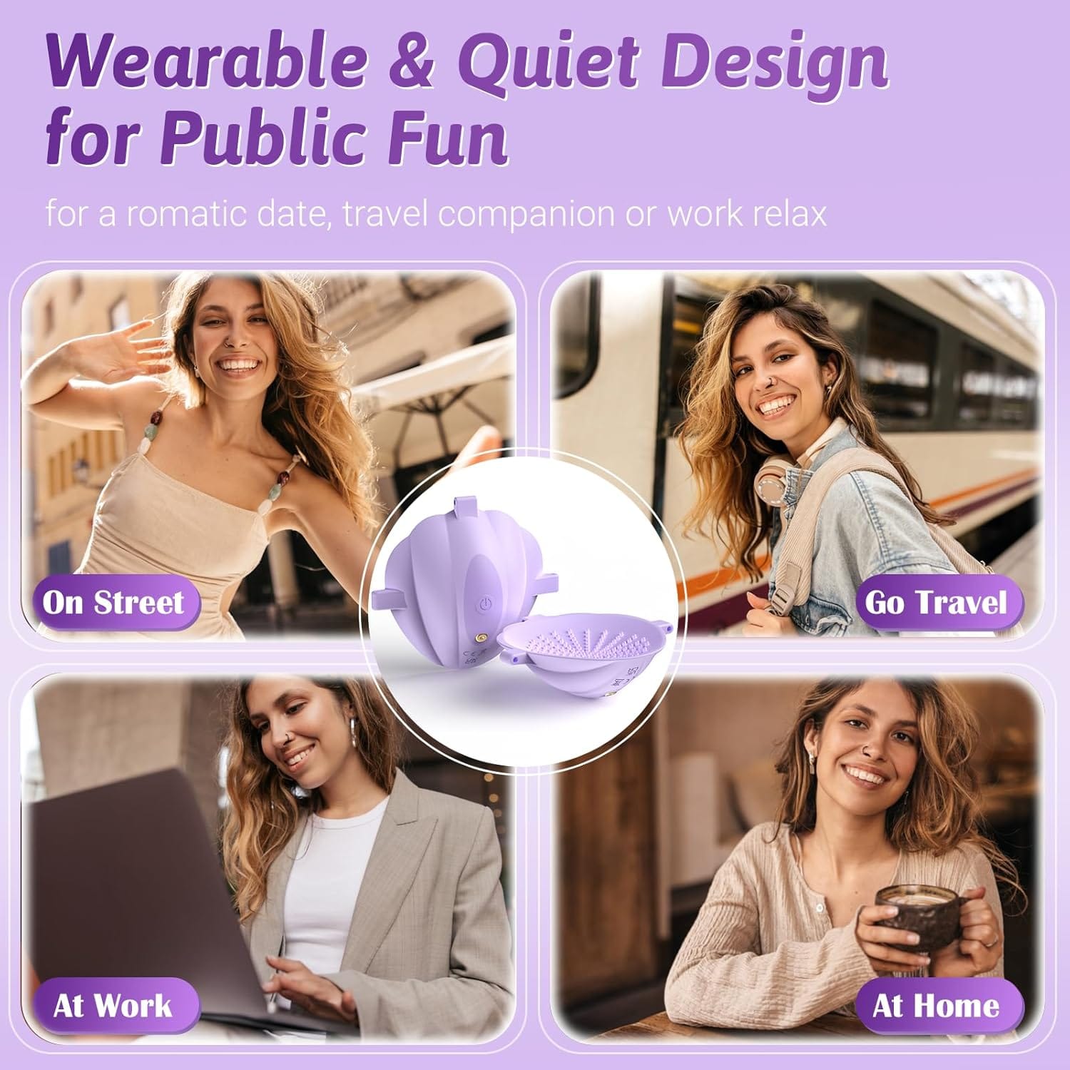 Shell Nipple Vibrator Vibrating Nipple Sex Toy with App control 6 Shell Nipple Vibrator Vibrating Nipple Sex Toy with App control